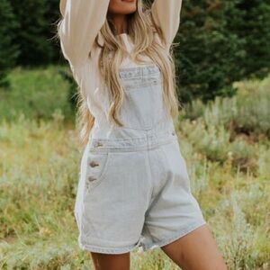 ROOLEE Marlowe Short Overalls Shortalls - Small